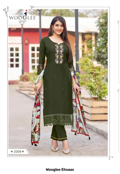 Wooglee Ehsaas — Stitched Suits, Wooglee wholesale from Surat — view 3