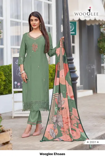 Wooglee Ehsaas — Stitched Suits, Wooglee wholesale from Surat — view 7