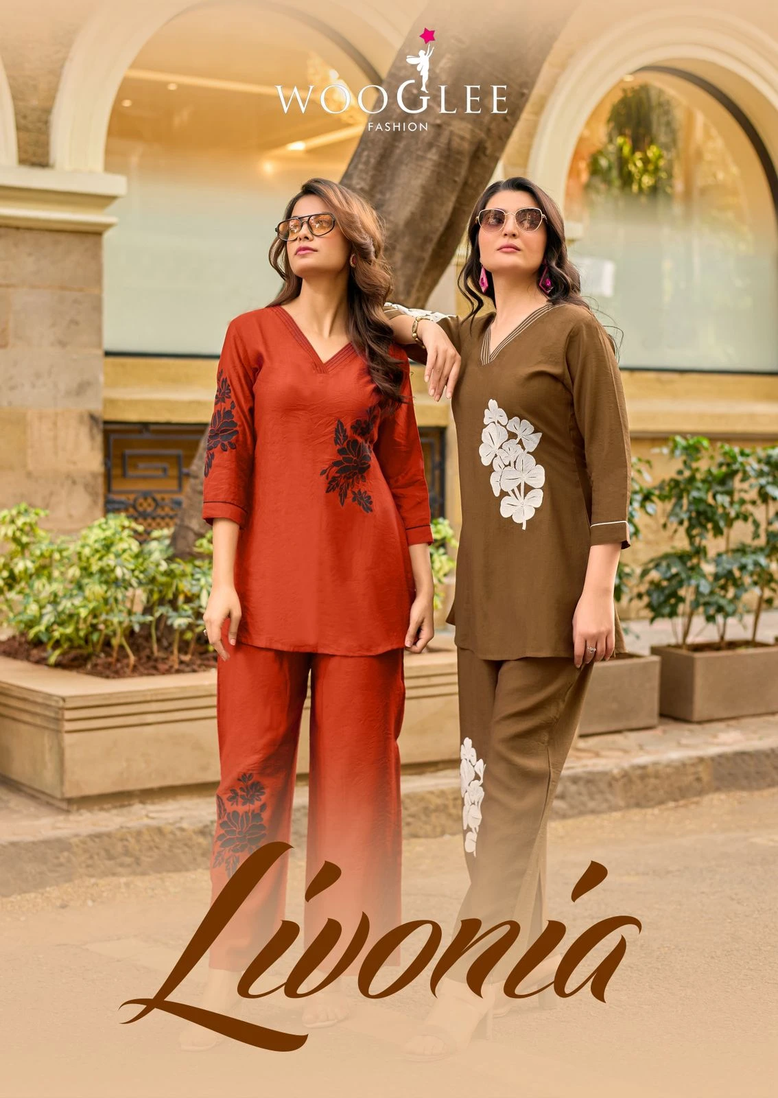 Wooglee Livonia — Kurti Pant Sets, Wooglee wholesale from Surat — view 1