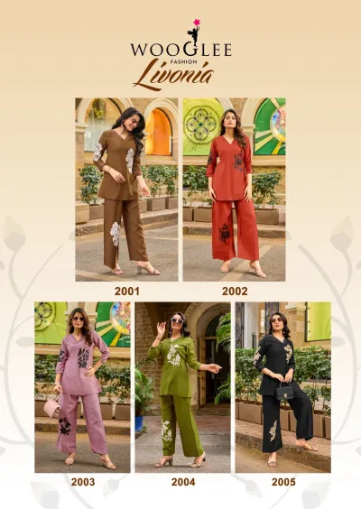 Wooglee Livonia — Kurti Pant Sets, Wooglee wholesale from Surat — view 7