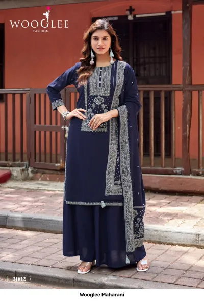 Wooglee Maharani — Stitched Suits, Wooglee wholesale from Surat — view 3