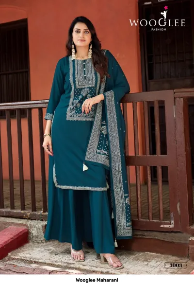 Wooglee Maharani — Stitched Suits, Wooglee wholesale from Surat — view 4