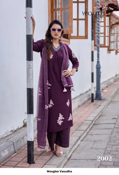 Wooglee Vasudha — Stitched Suits, Wooglee wholesale from Surat — view 5