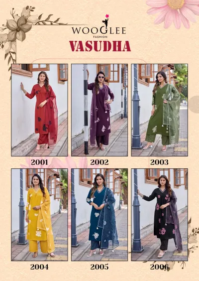 Wooglee Vasudha — Stitched Suits, Wooglee wholesale from Surat — view 8