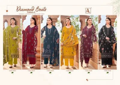 Alok Suit Diamond Beats Edition 2 — Semi Stitched Suits, Alok Suit wholesale from Surat — view 8