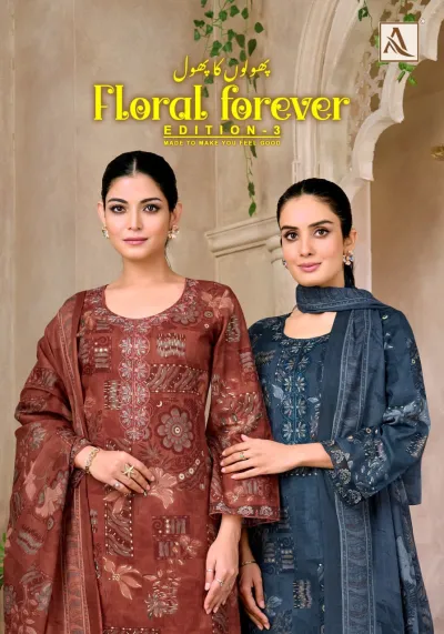 Alok Suit Floral Forever Edition 3