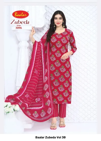 Baalar Zubeda Vol 30 — Karachi Cotton Dress Material, Baalar wholesale from Surat — view 11