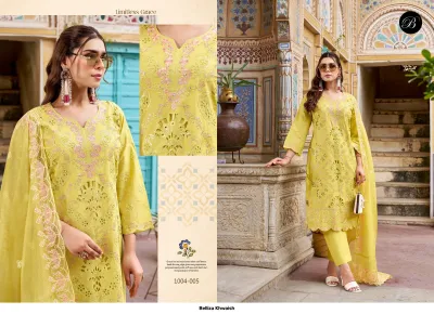 Belliza Khwaish — Semi Stitched Suits, Belliza Designer Studio wholesale from Surat — view 5