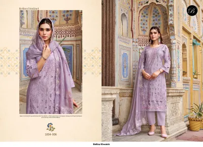 Belliza Khwaish — Semi Stitched Suits, Belliza Designer Studio wholesale from Surat — view 6