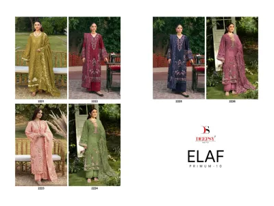 Deepsy Elaf Premium 10 Luxury Lawn — Pakistani Suits, Deepsy Suits wholesale from Surat — view 8