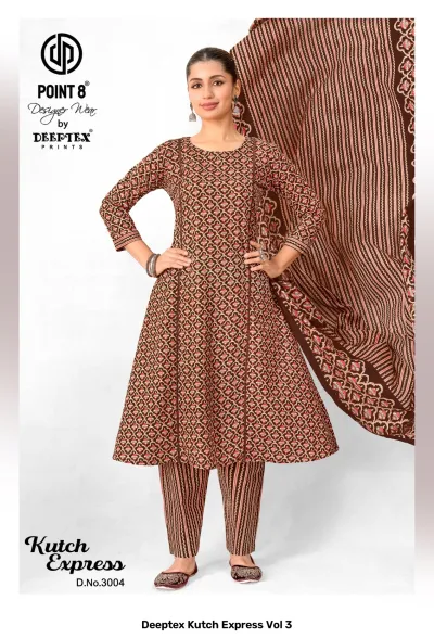 Deeptex Kutch Express Vol 3 — Readymade Suits, Deeptex Prints wholesale from Surat — view 5