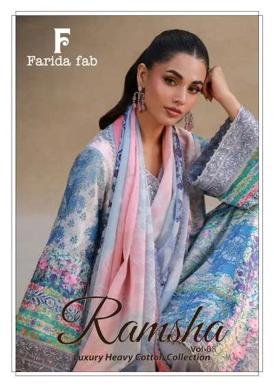 Farida Ramsha Vol 8 - Readymade Dress