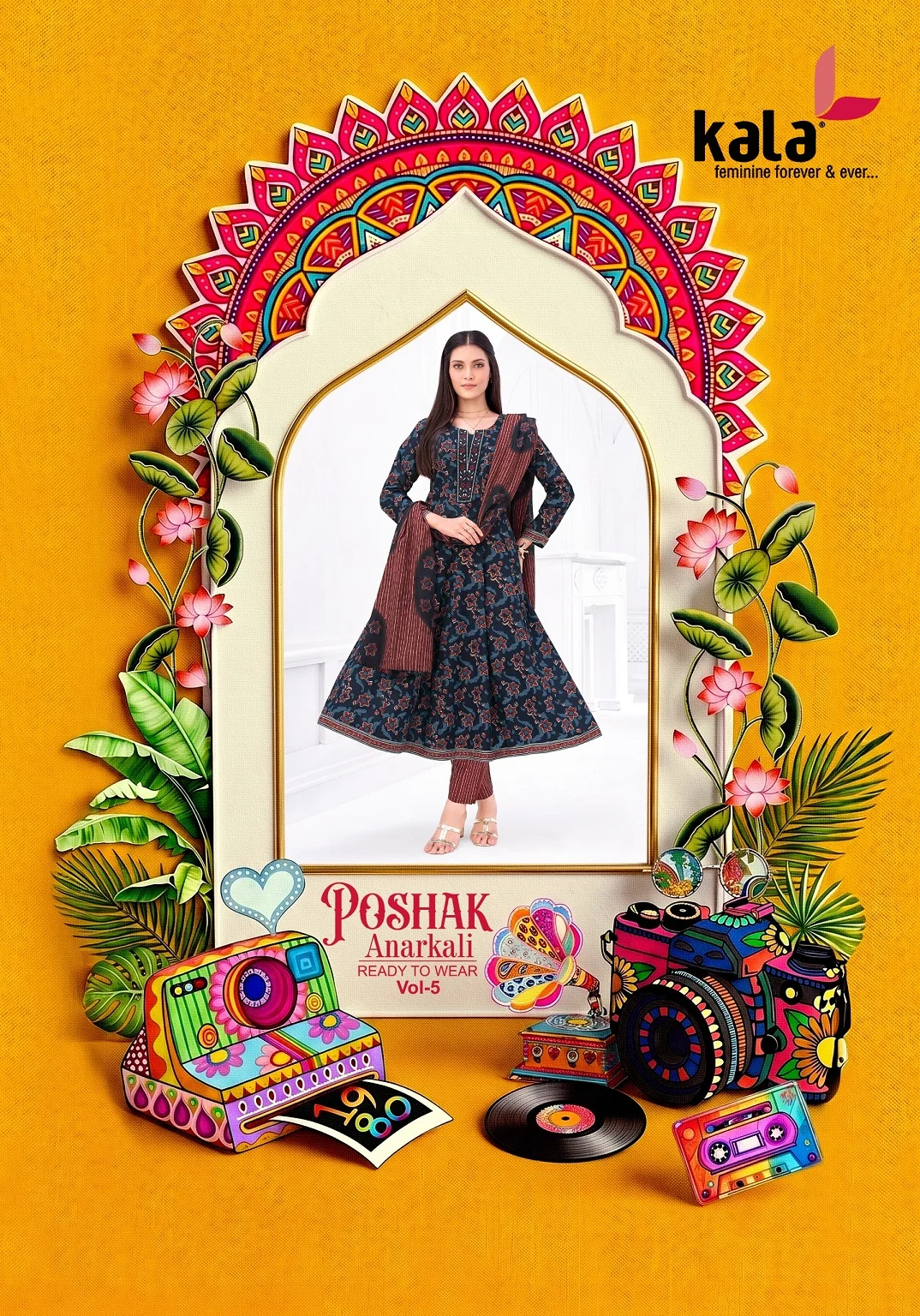 Kala Poshak Vol 5 — Readymade Suits, Kala wholesale from Surat — view 1