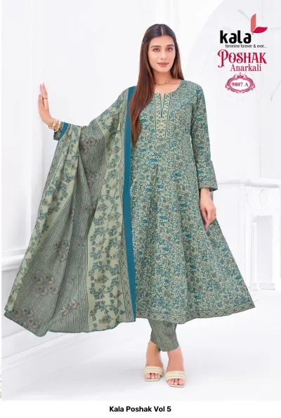 Kala Poshak Vol 5 — Readymade Suits, Kala wholesale from Surat — view 7