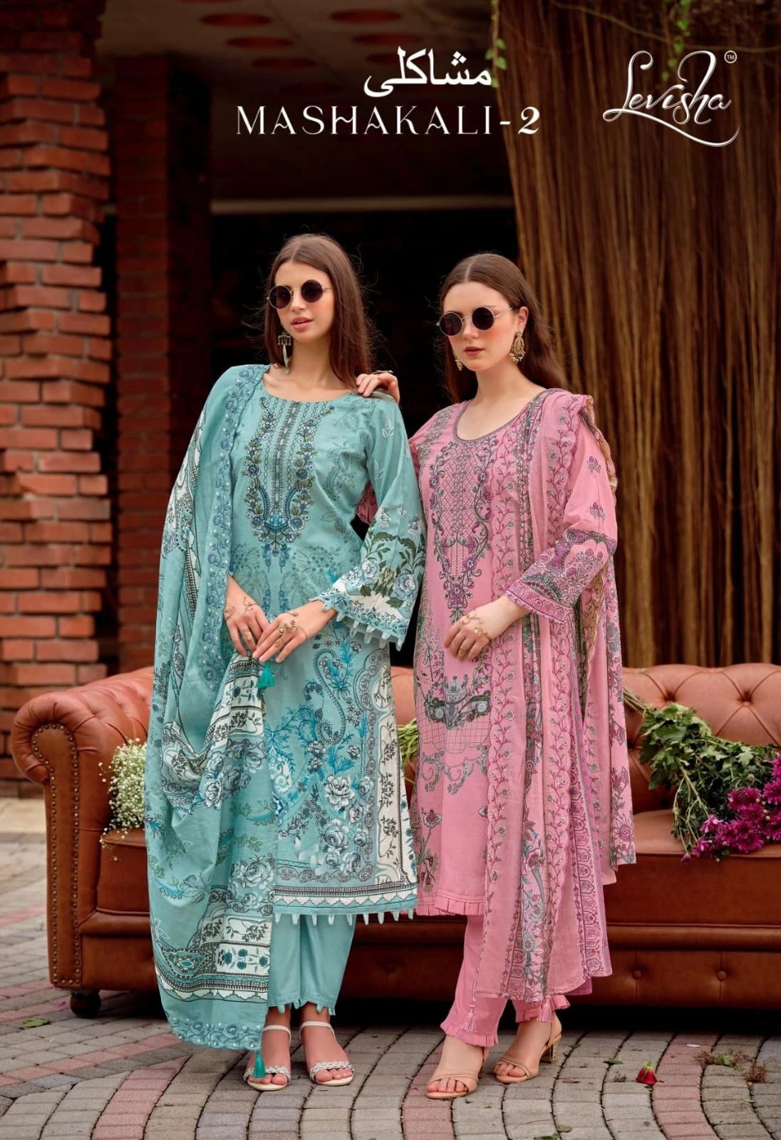 Levisha Mashakali Vol 2 — Semi Stitched Suits, Levisha wholesale from Surat — view 1