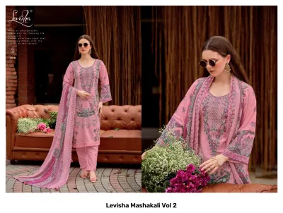 Levisha Mashakali Vol 2 — Semi Stitched Suits, Levisha wholesale from Surat — view 6