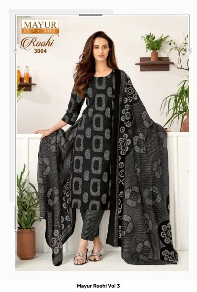 Mayur Roohi Vol 3 — Unstitched Dress Materials, Mayur Creation wholesale from Surat — view 10