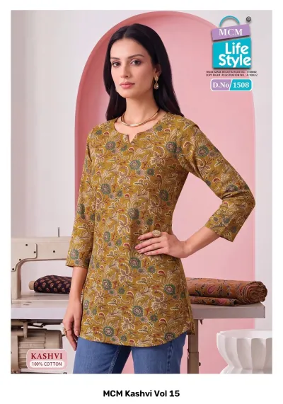 MCM Kashvi Vol 15 — Kurtis Catalog, MCM Lifestyle wholesale from Surat — view 6