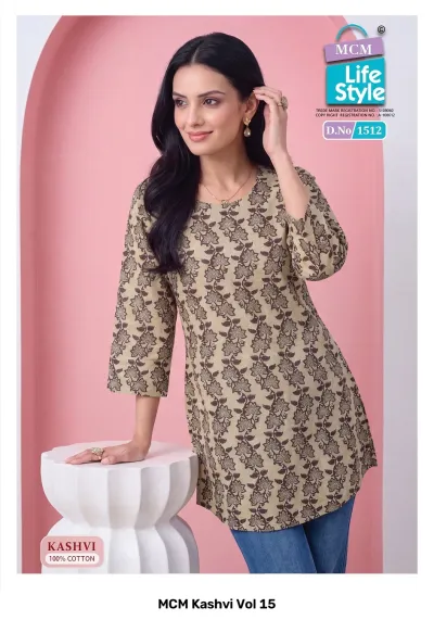 MCM Kashvi Vol 15 — Kurtis Catalog, MCM Lifestyle wholesale from Surat — view 8