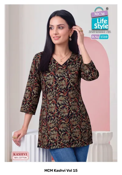 MCM Kashvi Vol 15 — Kurtis Catalog, MCM Lifestyle wholesale from Surat — view 9