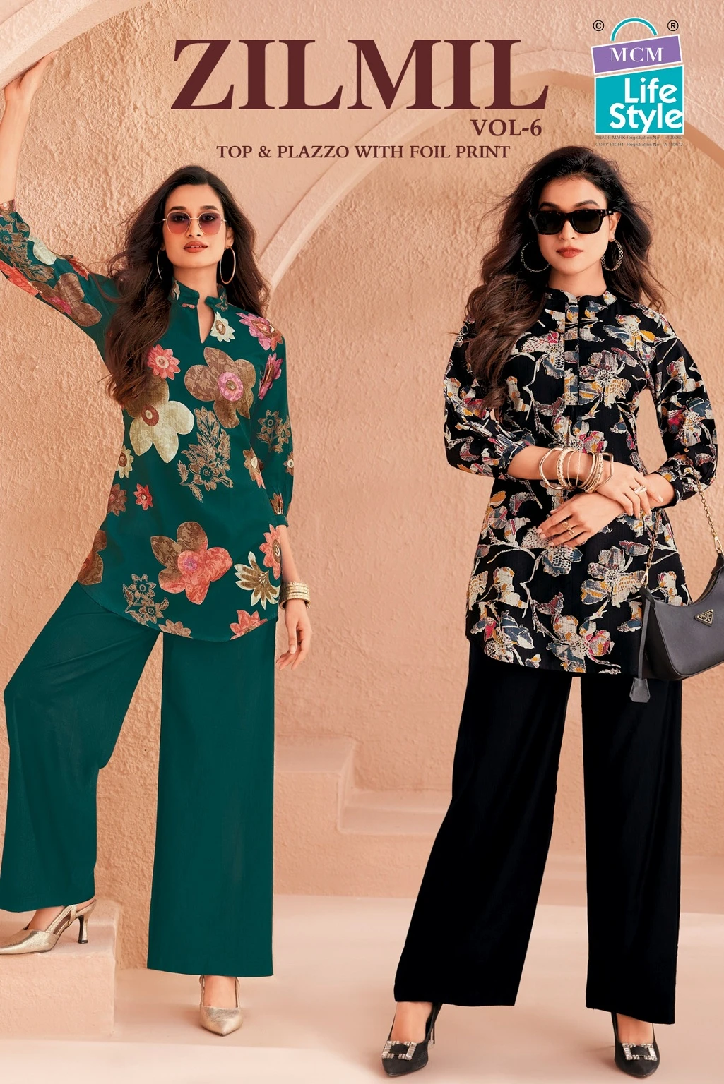 MCM Zilmil Vol 6 — Co Ord Sets, MCM Lifestyle wholesale from Surat — view 1