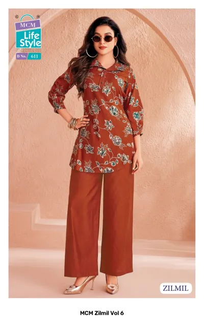 MCM Zilmil Vol 6 — Co Ord Sets, MCM Lifestyle wholesale from Surat — view 10