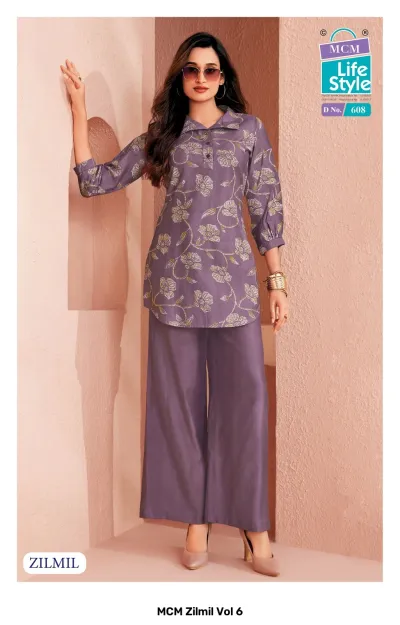 MCM Zilmil Vol 6 — Co Ord Sets, MCM Lifestyle wholesale from Surat — view 5