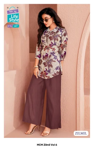 MCM Zilmil Vol 6 — Co Ord Sets, MCM Lifestyle wholesale from Surat — view 6