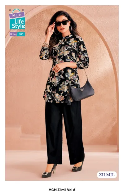 MCM Zilmil Vol 6 — Co Ord Sets, MCM Lifestyle wholesale from Surat — view 7