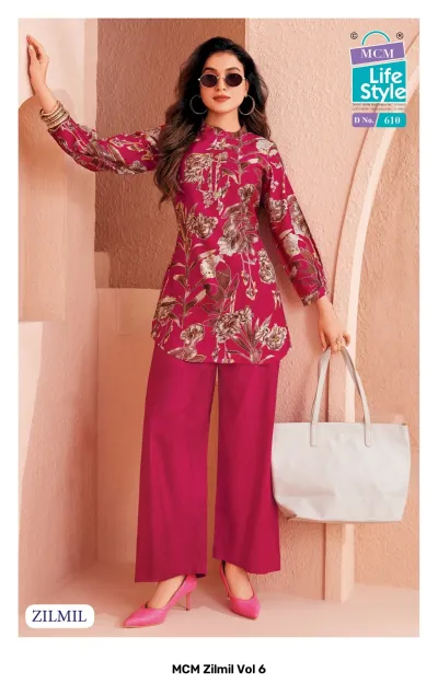 MCM Zilmil Vol 6 — Co Ord Sets, MCM Lifestyle wholesale from Surat — view 8