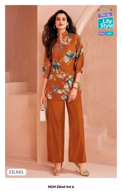 MCM Zilmil Vol 6 — Co Ord Sets, MCM Lifestyle wholesale from Surat — view 9