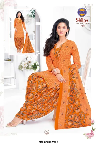 Mfc Shilpa Vol 7 — Unstitched Dress Materials, MFC wholesale from Surat — view 11