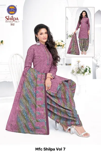 Mfc Shilpa Vol 7 — Unstitched Dress Materials, MFC wholesale from Surat — view 13