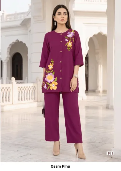 Ossm Pihu — Co Ord Sets, OSSM wholesale from Surat — view 2