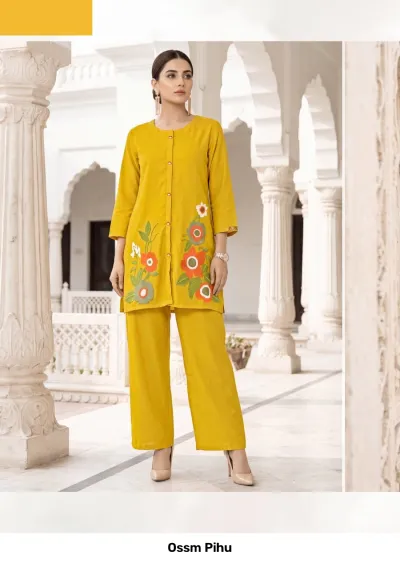 Ossm Pihu — Co Ord Sets, OSSM wholesale from Surat — view 3