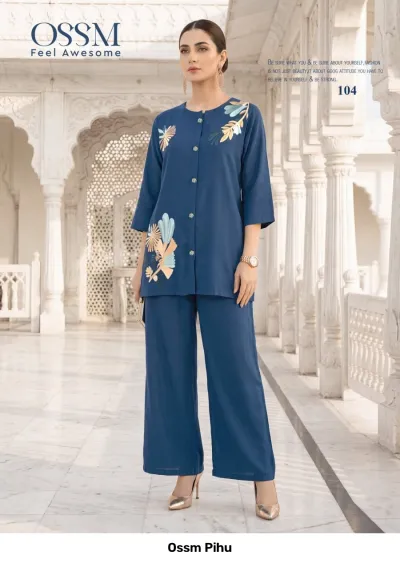 Ossm Pihu — Co Ord Sets, OSSM wholesale from Surat — view 4