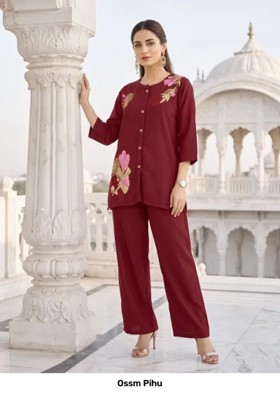 Ossm Pihu — Co Ord Sets, OSSM wholesale from Surat — view 5