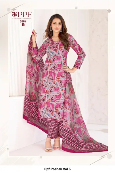 Ppf Poshak Vol 5 — Unstitched Dress Materials, Ppf wholesale from Surat — view 10