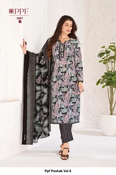 Ppf Poshak Vol 5 — Unstitched Dress Materials, Ppf wholesale from Surat — view 8