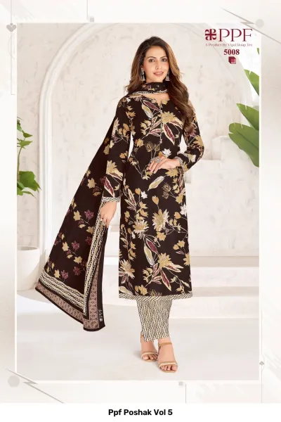 Ppf Poshak Vol 5 — Unstitched Dress Materials, Ppf wholesale from Surat — view 9