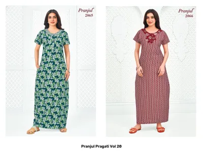 Pranjul Pragati Vol 20, black floral printed kurti.