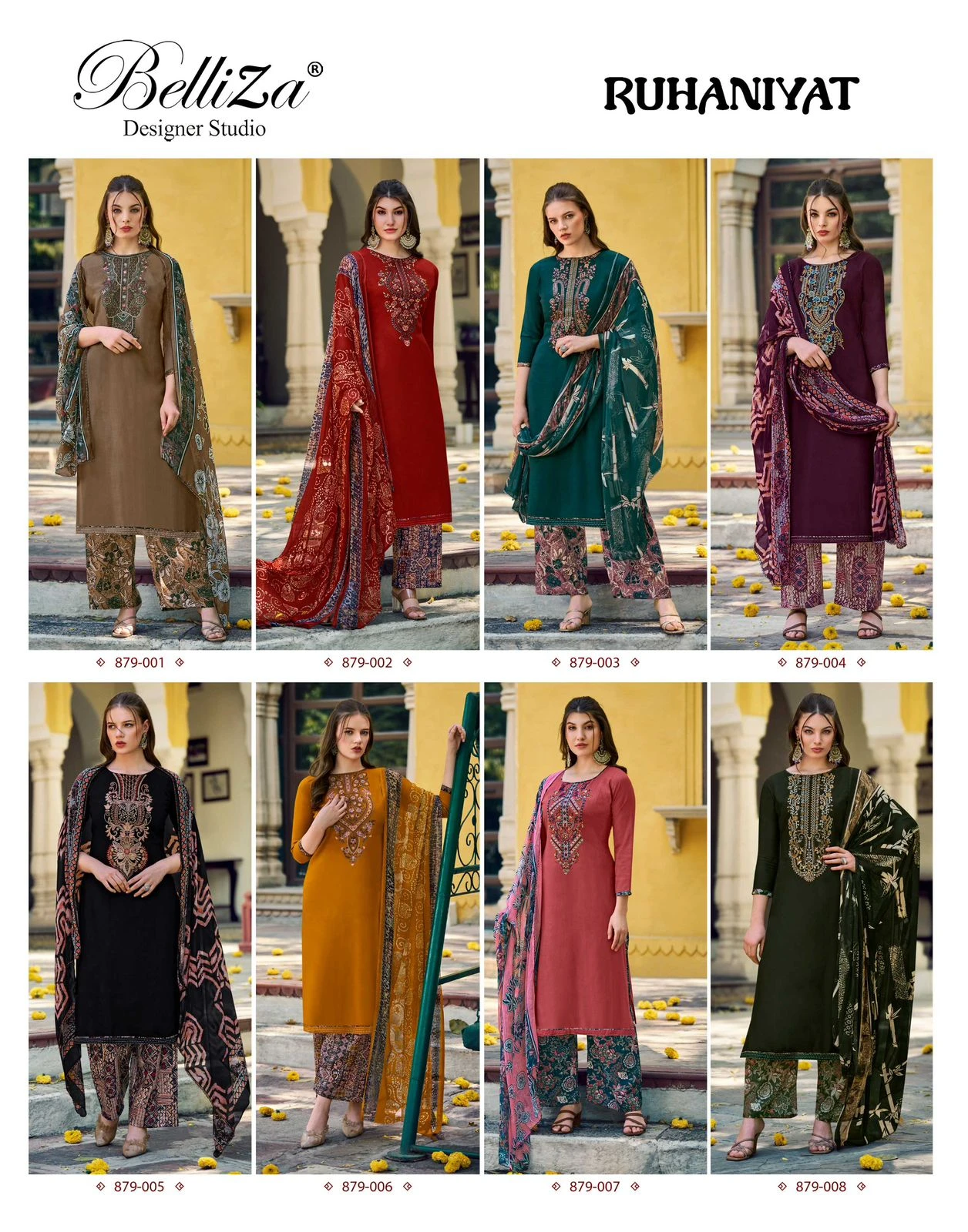 Belliza Ruhaniyat Print Plazo Collection 10