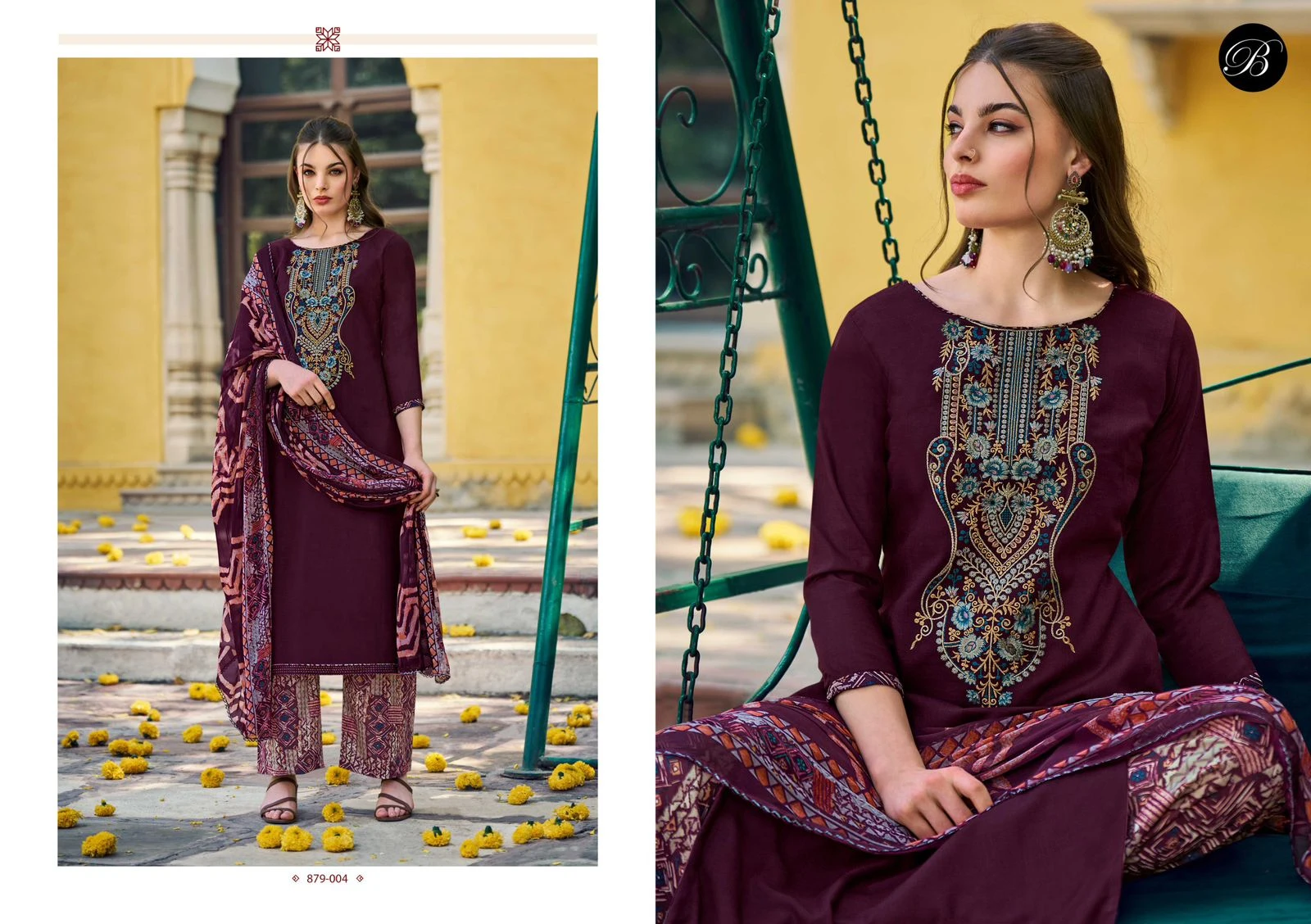 Belliza Ruhaniyat Print Plazo Collection 6