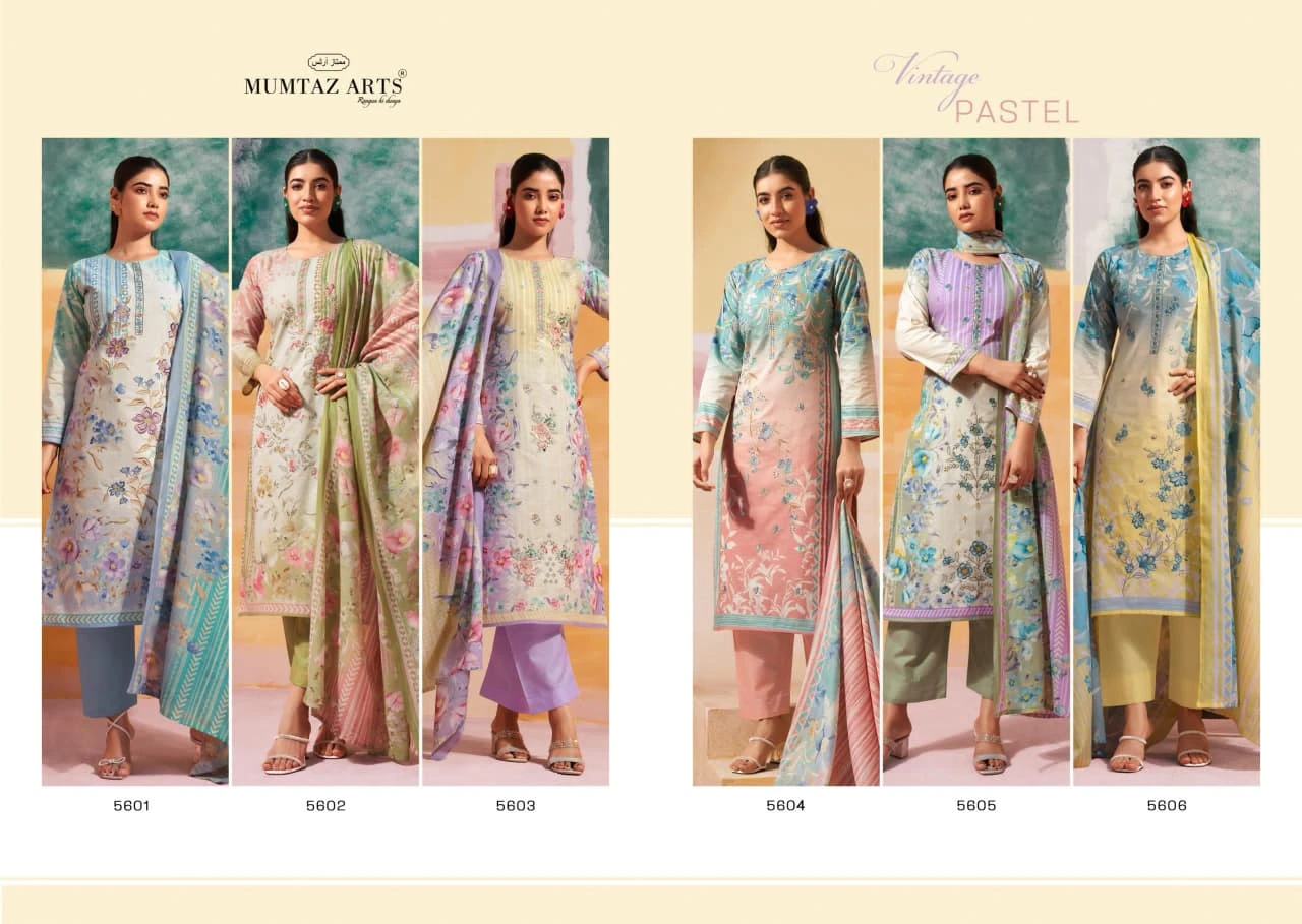 Mumtaz Arts Vintage Pastel 8