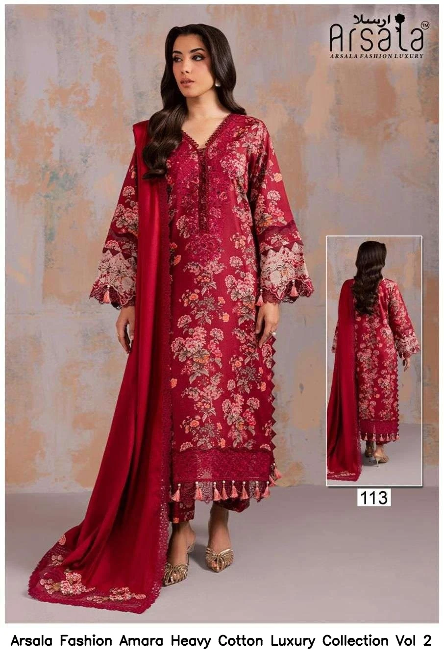 Arsala Fashion amara heavy cotton luxury collection Vol 2 3