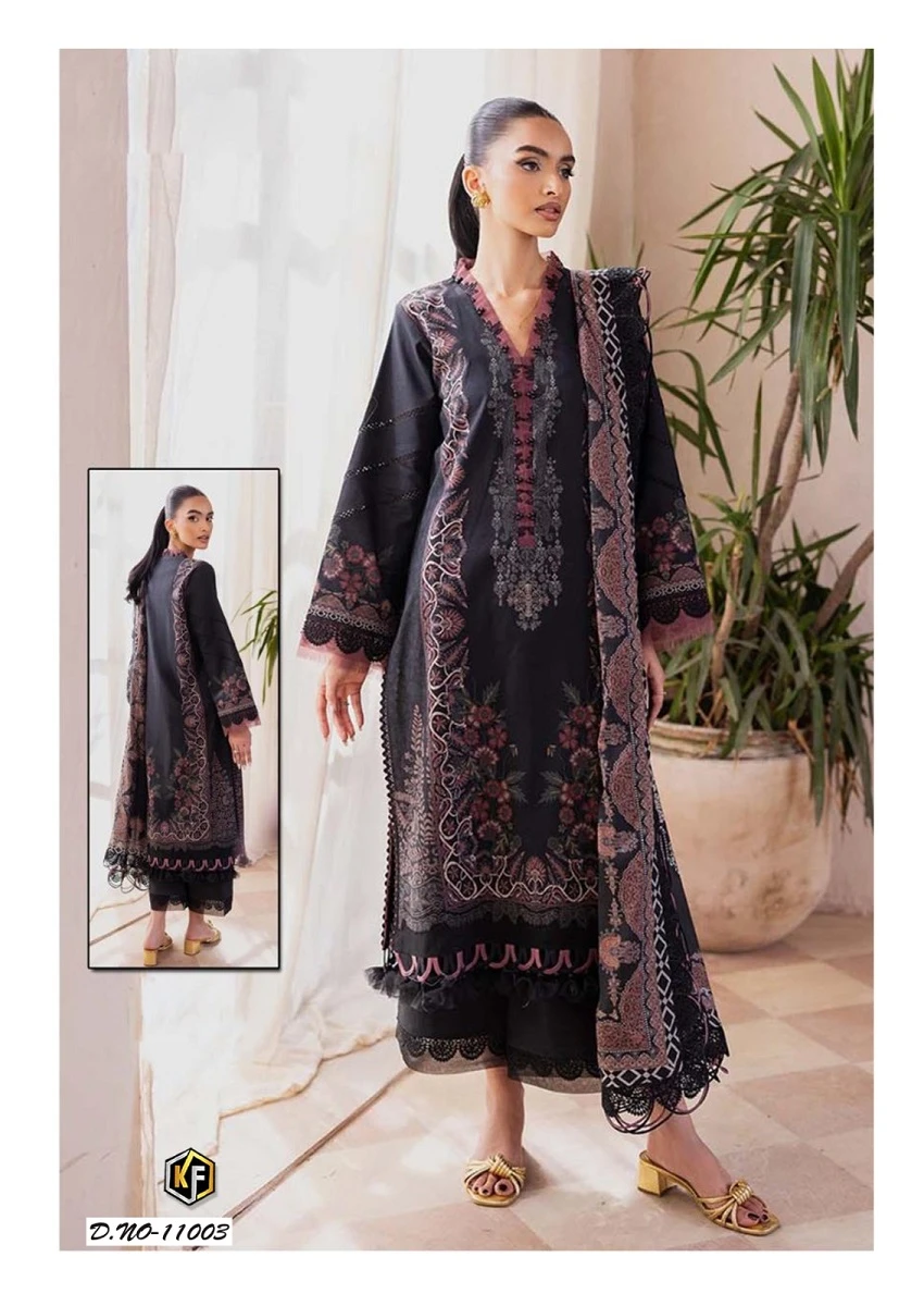 Keval Rangrez Vol 11 Karachi Dress Material 2