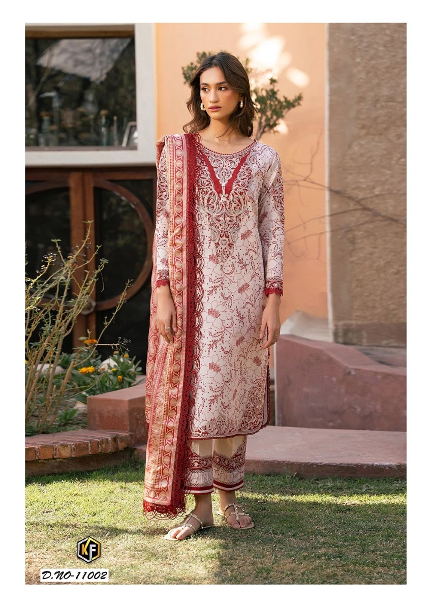 Keval Rangrez Vol 11 Karachi Dress Material 3