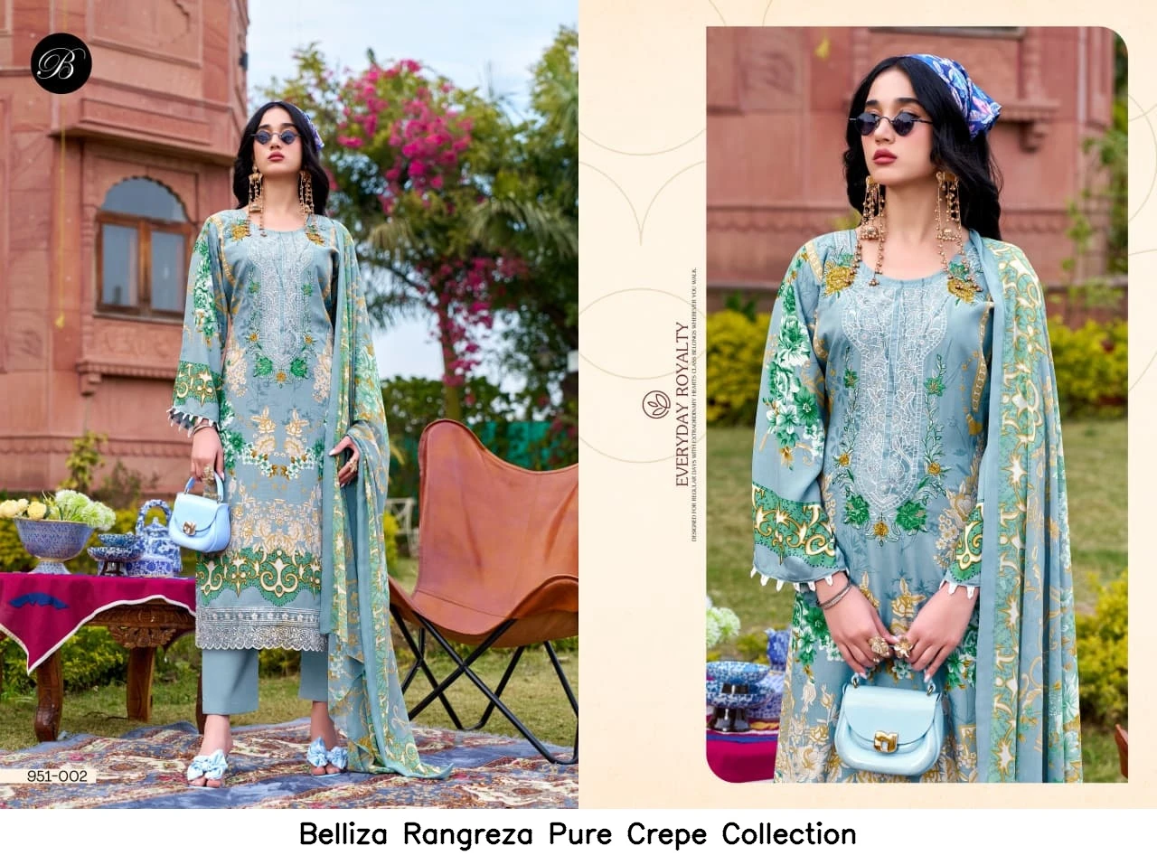 Belliza Rangreza Pure Crepe Collection 6