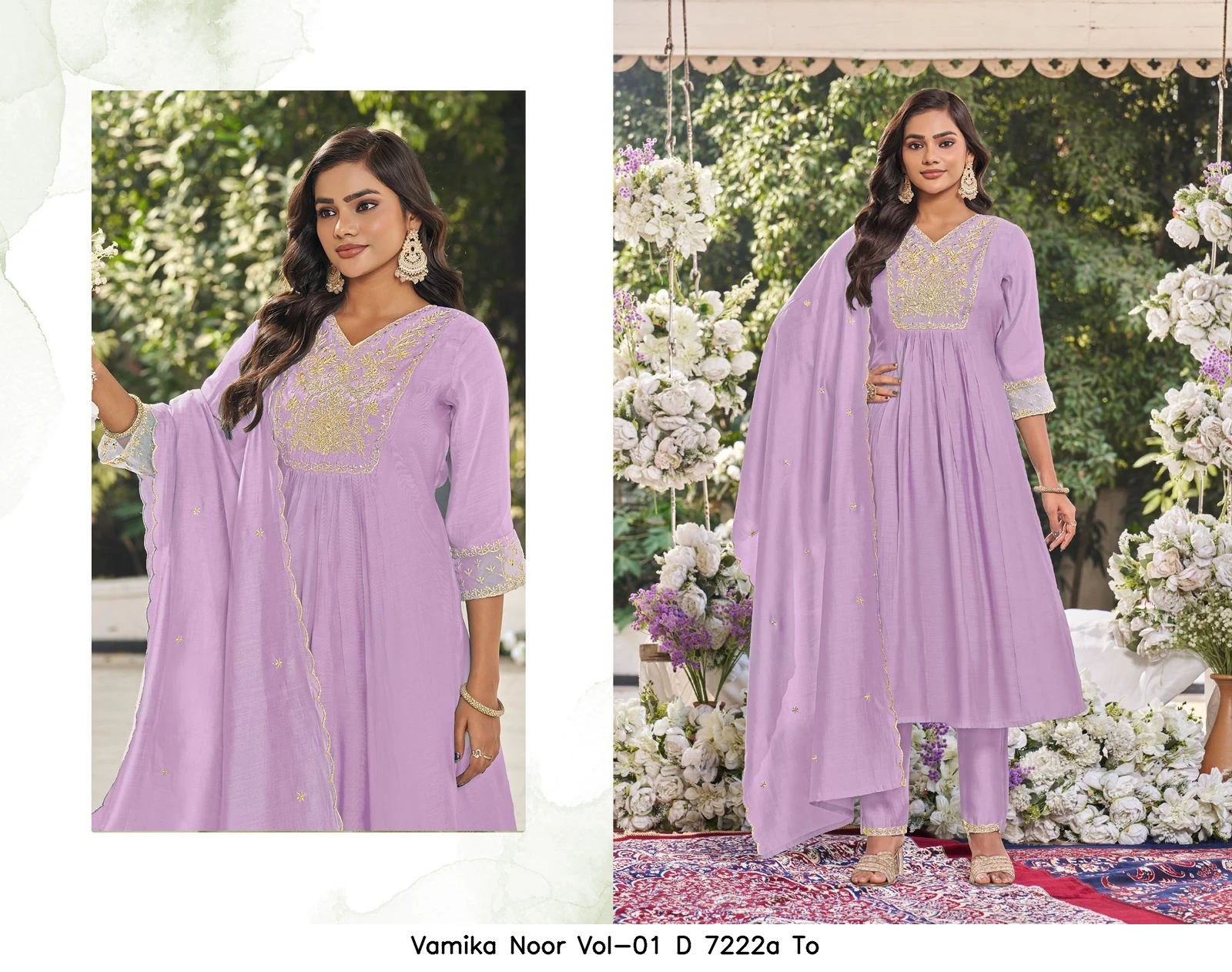 Vamika Noor Vol-01 D 7222a To 4