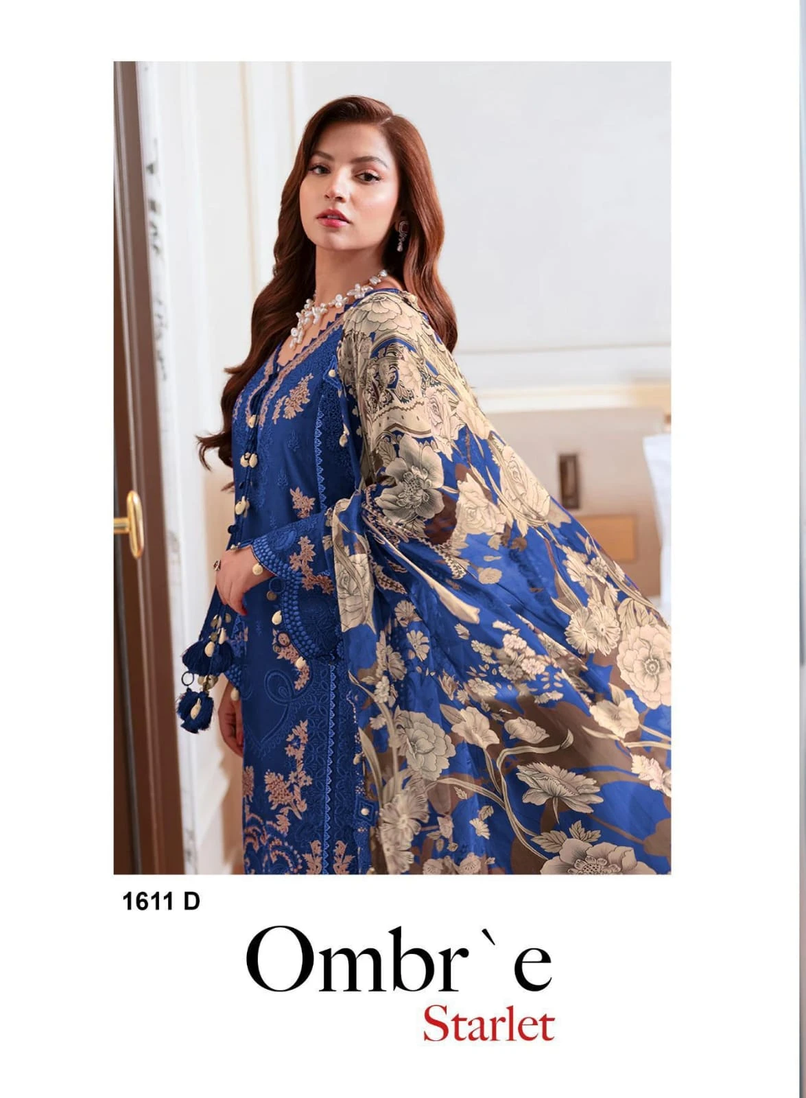 Deepsy Ombre Starlet 1611 - Chiffon Dupatta 1